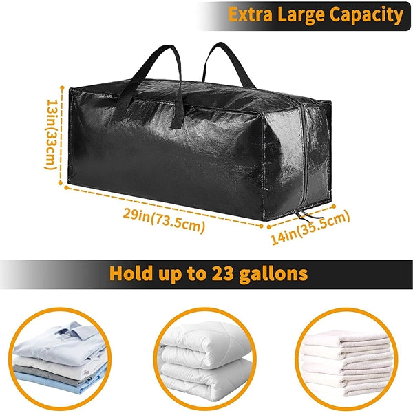 Heavy Duty Moving Bags, Extra Large Storage Totes
