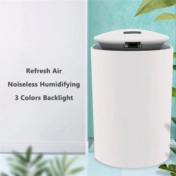 USB Portable Cool Mist Desktop Humidifier With Night Light