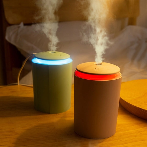 USB Portable Cool Mist Desktop Humidifier With Night Light