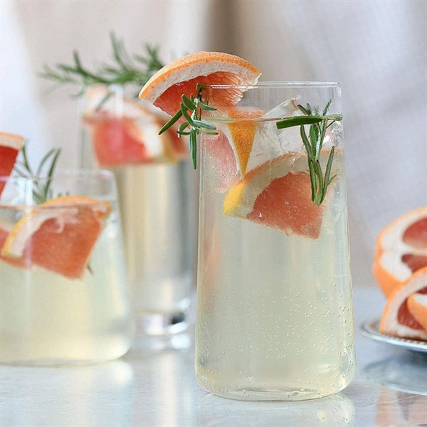 Large Crystal Juice Glass