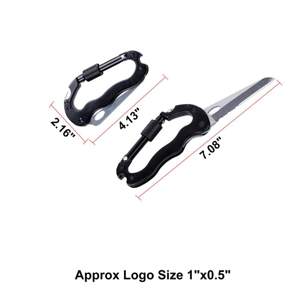 Survival Multitool Carabiner
