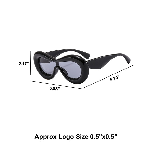 Thick Inflated Sunglasses