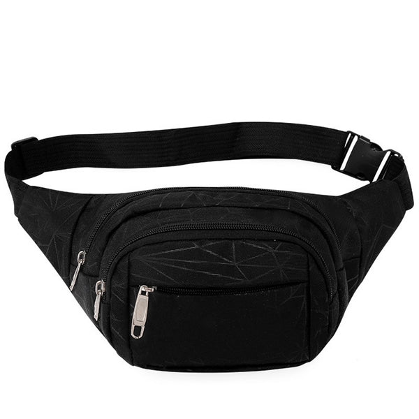 Three Zippered Fanny Pack