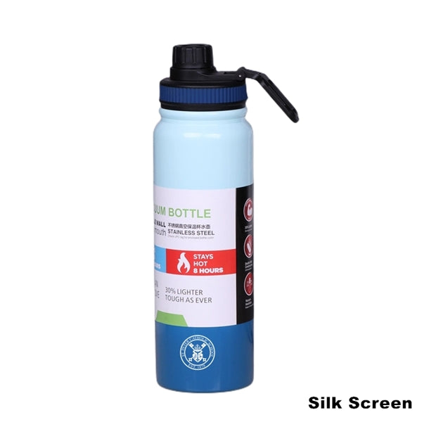 20/27/34 oz Stainless Steel Vacuum Sports Water Bottle