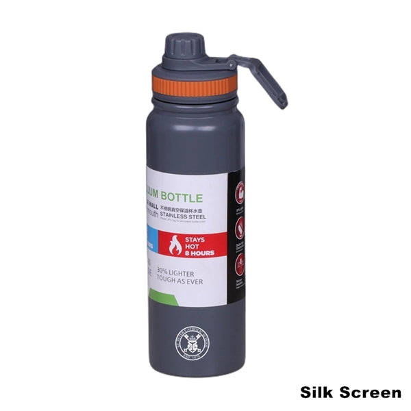 20/27/34 oz Stainless Steel Vacuum Sports Water Bottle