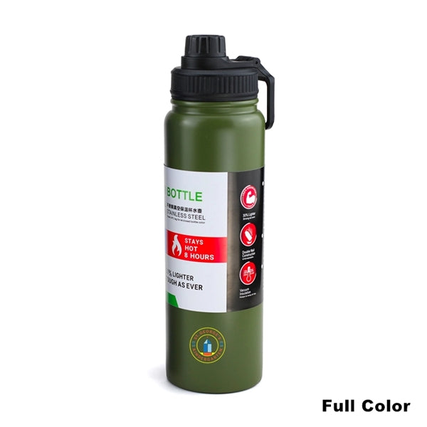 20/27/34 oz Stainless Steel Vacuum Sports Water Bottle