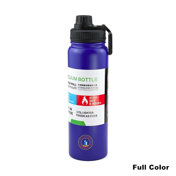 20/27/34 oz Stainless Steel Vacuum Sports Water Bottle