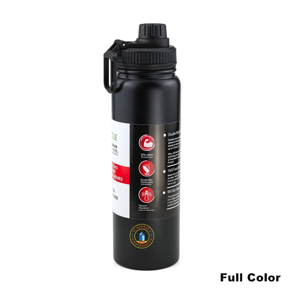 20/27/34 oz Stainless Steel Vacuum Sports Water Bottle