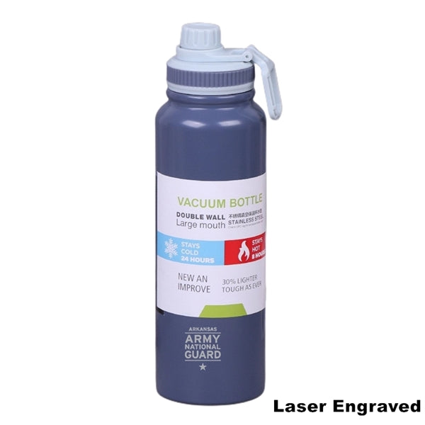 20/27/34 oz Stainless Steel Vacuum Sports Water Bottle
