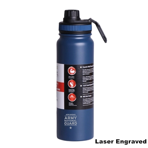 20/27/34 oz Stainless Steel Vacuum Sports Water Bottle