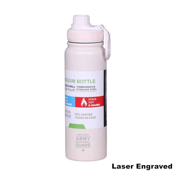 20/27/34 oz Stainless Steel Vacuum Sports Water Bottle