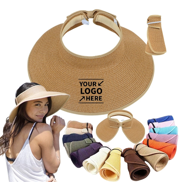 Foldable Wide Brim Sun Visor Hat