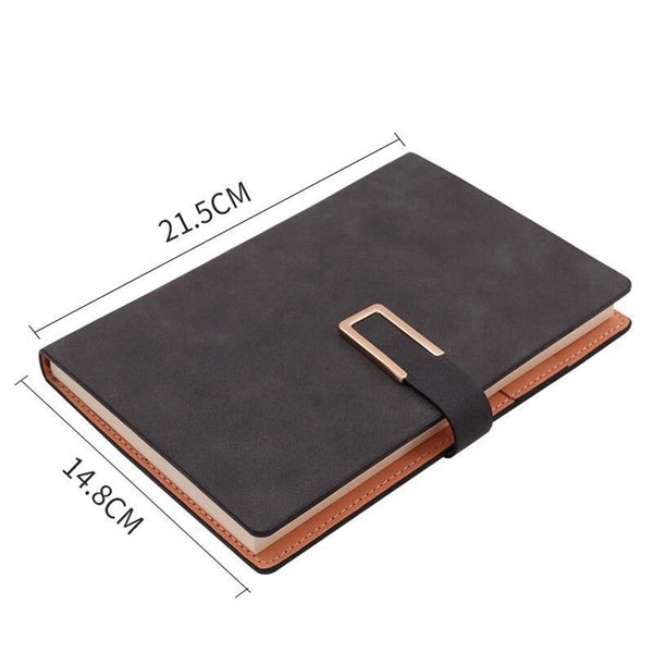 A5 Sheepskin PU Leather Notebook with Magnetic Buckle