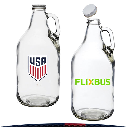 64 oz. Snol Clear Beer Glasses