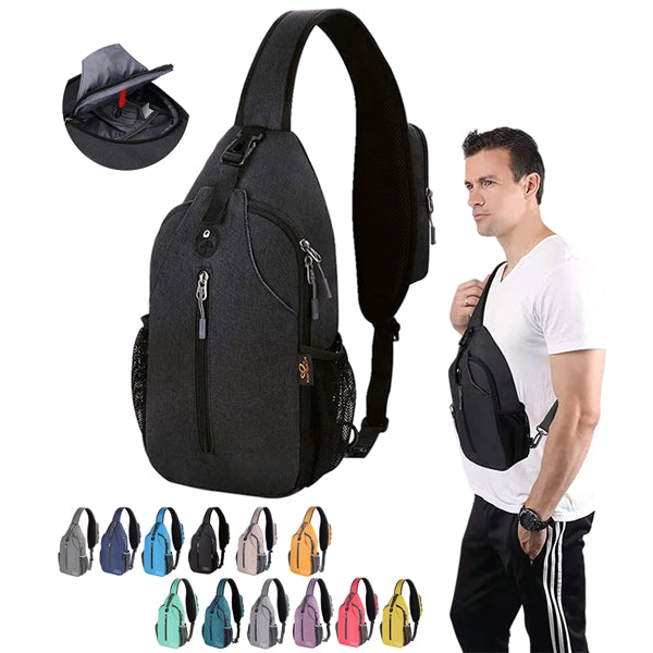 Sleek Unisex Sling Backpack