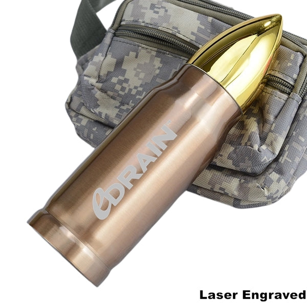 12/34 oz Stainless Steel Bullet Vacuum Insulated Bottle