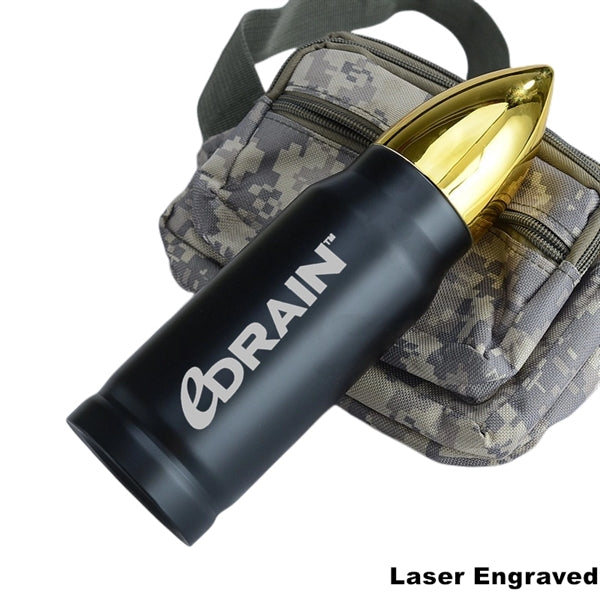 12/34 oz Stainless Steel Bullet Vacuum Insulated Bottle