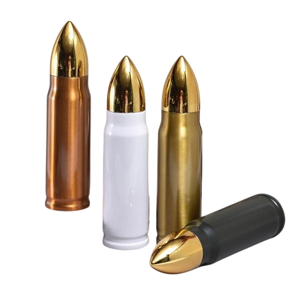 12/34 oz Stainless Steel Bullet Vacuum Insulated Bottle