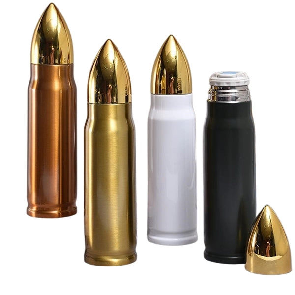 12/34 oz Stainless Steel Bullet Vacuum Insulated Bottle