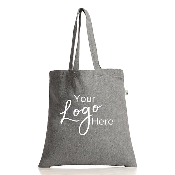 Sustainable Recycled Tote Bag 15"W x 16"H
