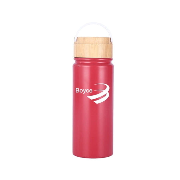 16.9 oz Stainless Steel Double-Wall Thermos Bottle Flask
