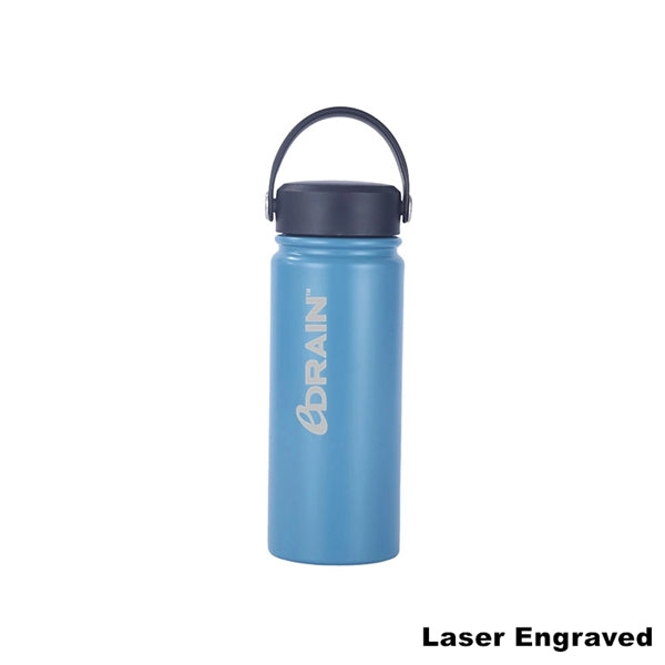 16.9 oz Stainless Steel Double-Wall Thermos Bottle Flask