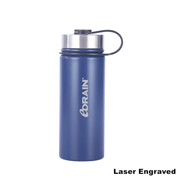 16.9 oz Stainless Steel Double-Wall Thermos Bottle Flask