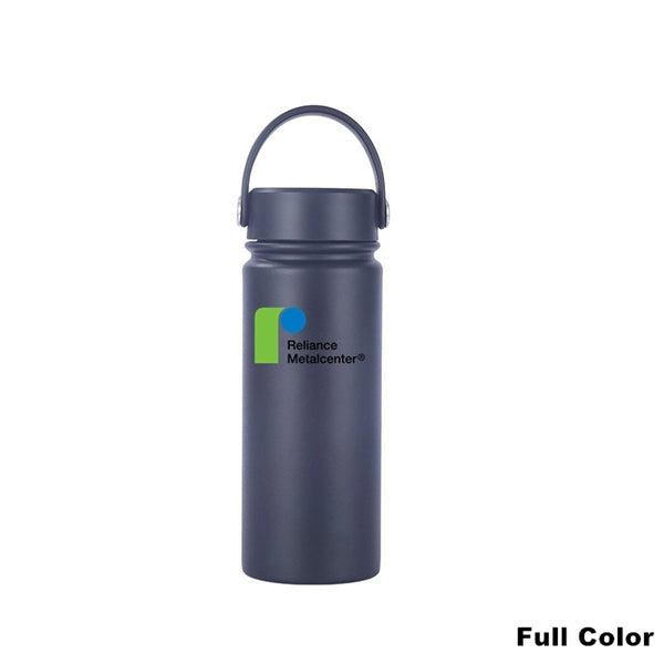 16.9 oz Stainless Steel Double-Wall Thermos Bottle Flask