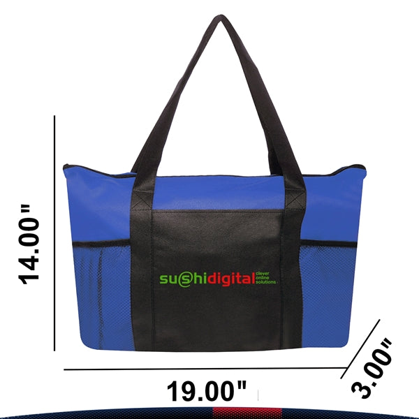 Aston Zippered Tote Bags