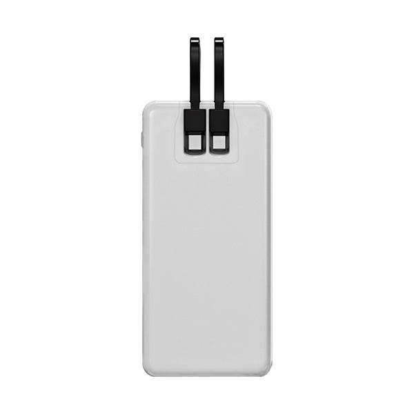 Winnetka Transparent Corded Power Bank 20000
