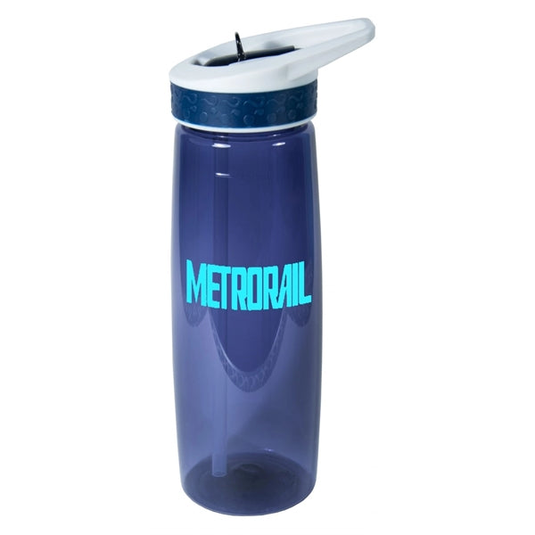 25 Ounce Leak & Spill Proof Bottle with Flip Straw