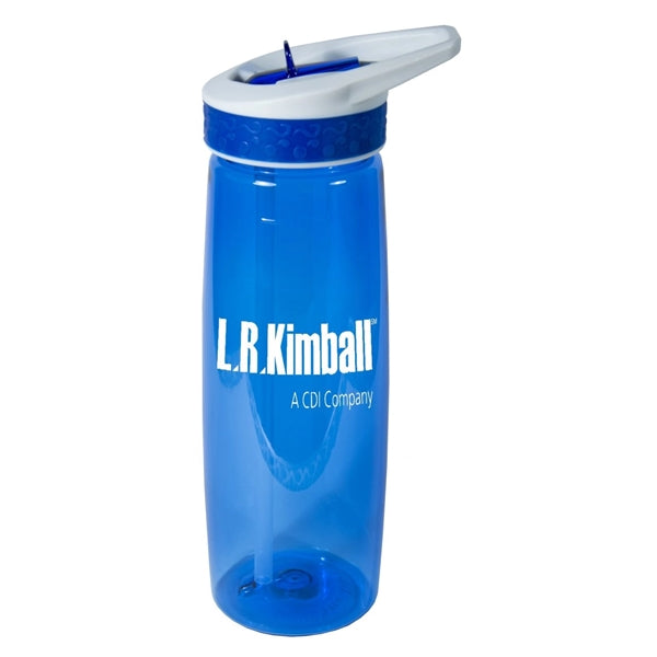 25 Ounce Leak & Spill Proof Bottle with Flip Straw