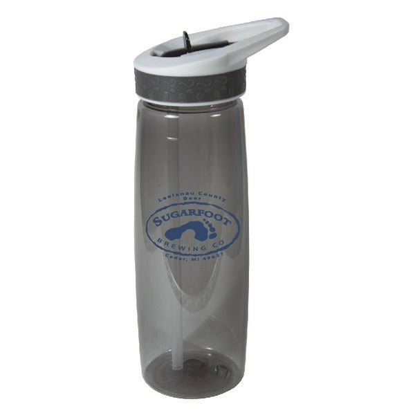 25 Ounce Leak & Spill Proof Bottle with Flip Straw