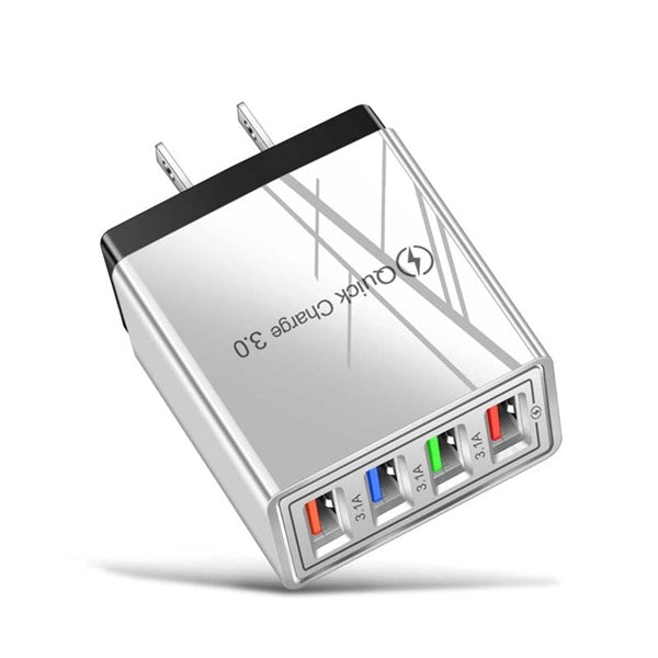 4 Port USB Wall Charger
