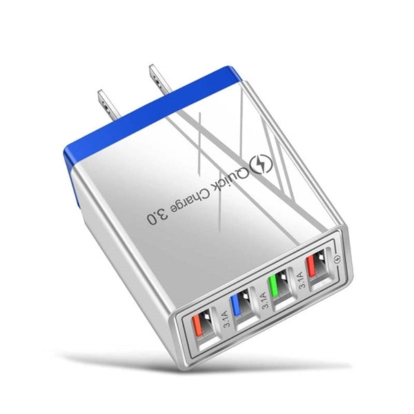 4 Port USB Wall Charger