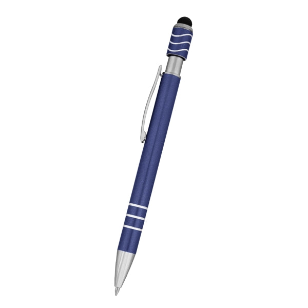 Spin Top Pen With Stylus
