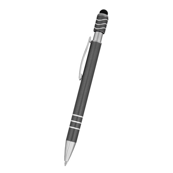 Spin Top Pen With Stylus