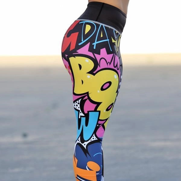 Dye Leggings Yoga Pants