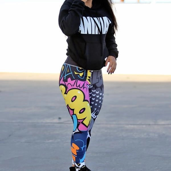 Dye Leggings Yoga Pants