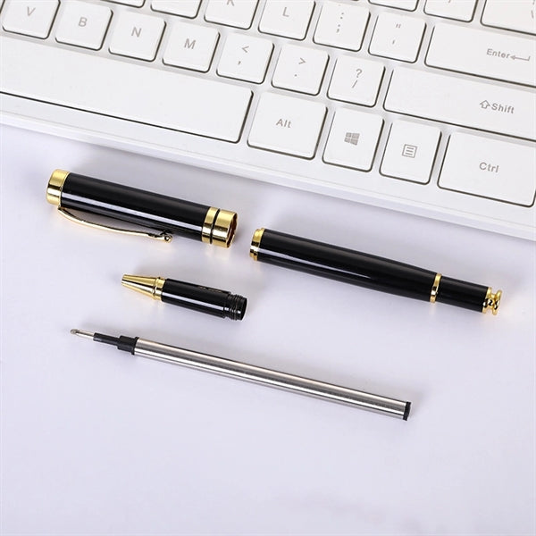 Metal 0.5mm Signature Roller Gel Ink Pen