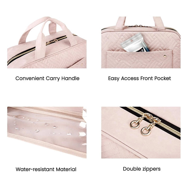 Toiletry Bag with Hanging Hook
