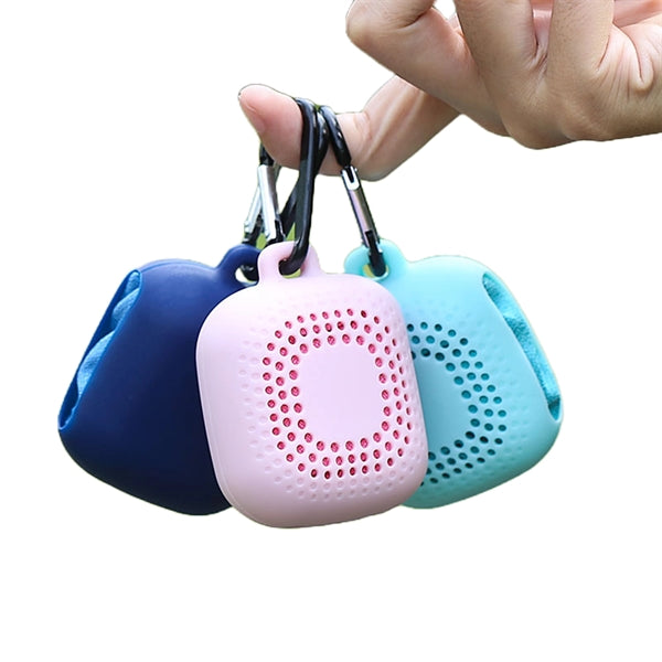 Microfiber Cooling Towel with Silicone Case - Mini Size