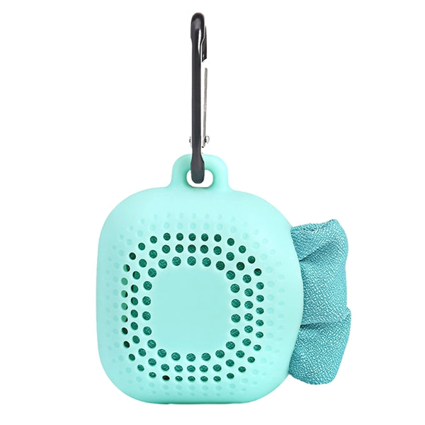 Microfiber Cooling Towel with Silicone Case - Mini Size