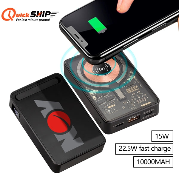 Lucid Transparent MagSafe Wireless Power Bank