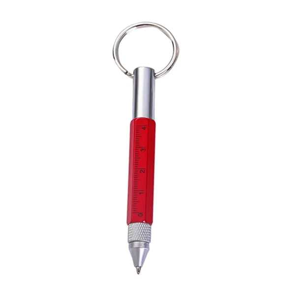 6 in1 Multifunction Screwdriver Ruler Stylus Ballpoint Pen