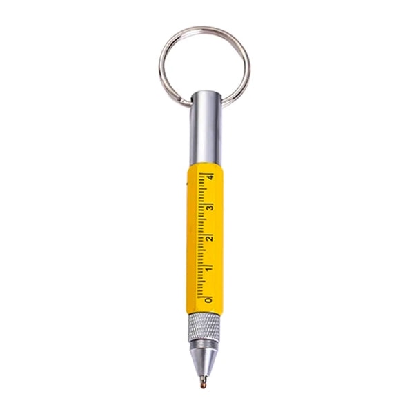 6 in1 Multifunction Screwdriver Ruler Stylus Ballpoint Pen