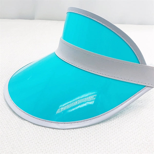 Summer Pvc Sun Visor Cap