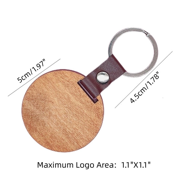 Wooden Keychain