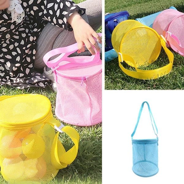 Kids Beach Shell Toy Mesh Bag