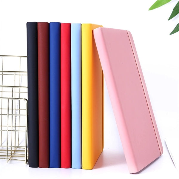PU Hardcover Notebook With Elastic Band